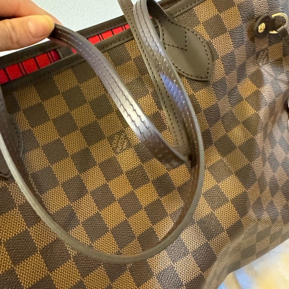 Authentic Louis Vuitton Damier Ebene Neverfull MM - Picture 11 of 13